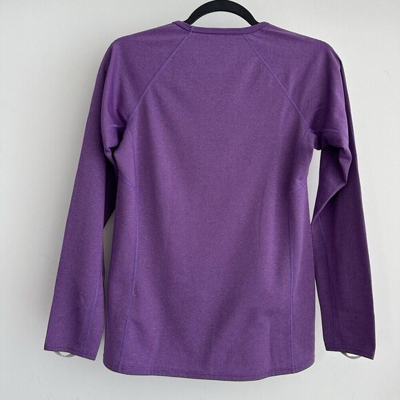 Patagonia Baselayer Top Womens XS Purple Capilene Thermal Mid Weight Crew - Picture 2 of 11